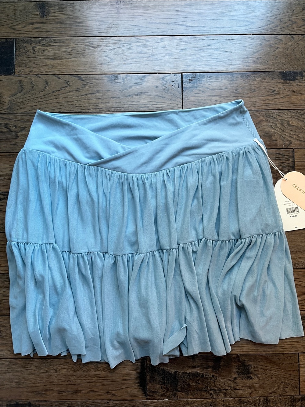 Blogilates ballerina Skort light blue women’s size 3X